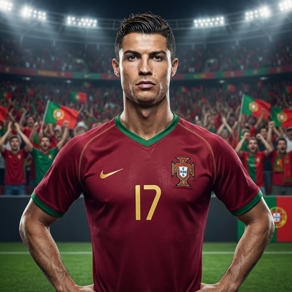Camisa de Portugal 2006 Nike Home