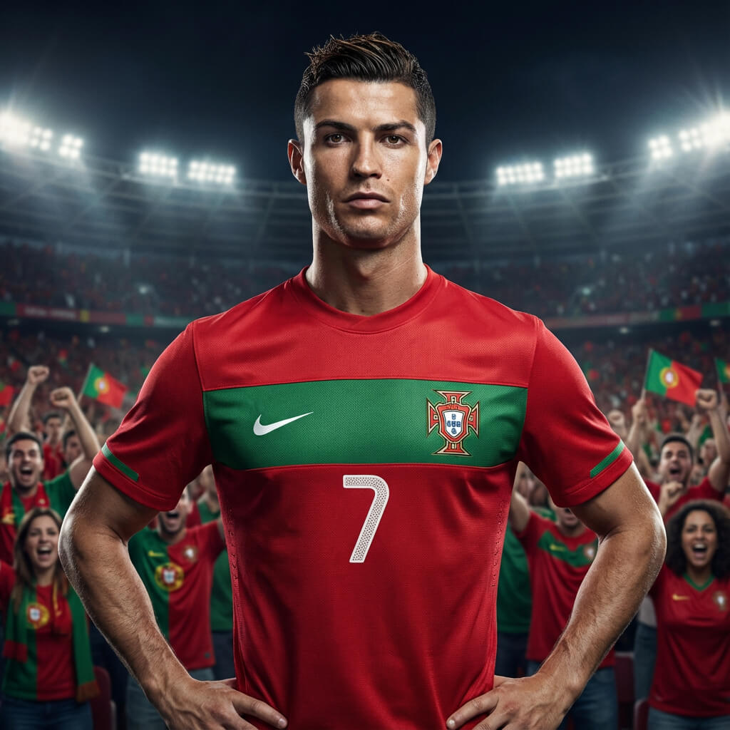 Camisa de Portugal 2010 Nike Home