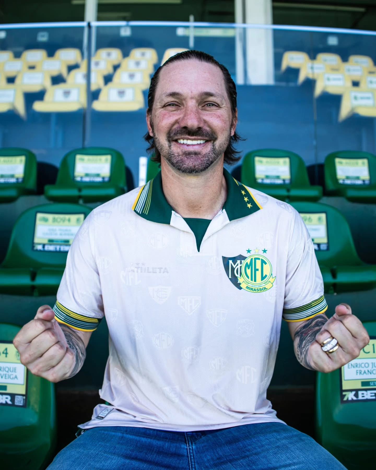 Camisa dos 100 anos do Mirassol FC 2025 Athleta