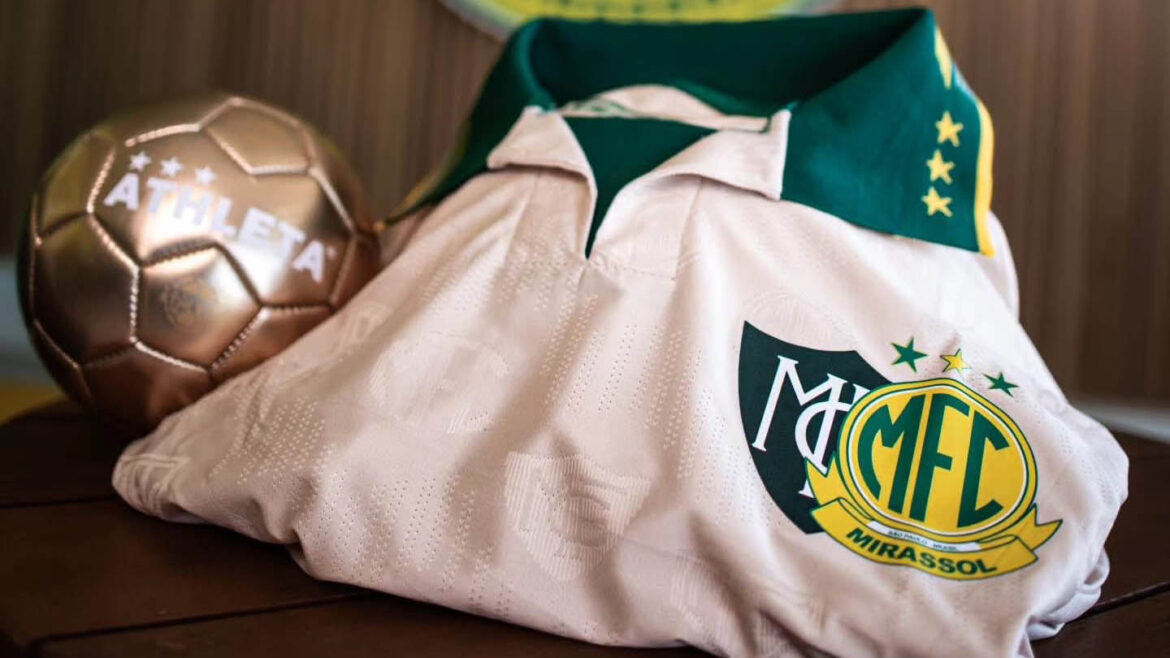 Camisa dos 100 anos do Mirassol FC 2025 Athleta