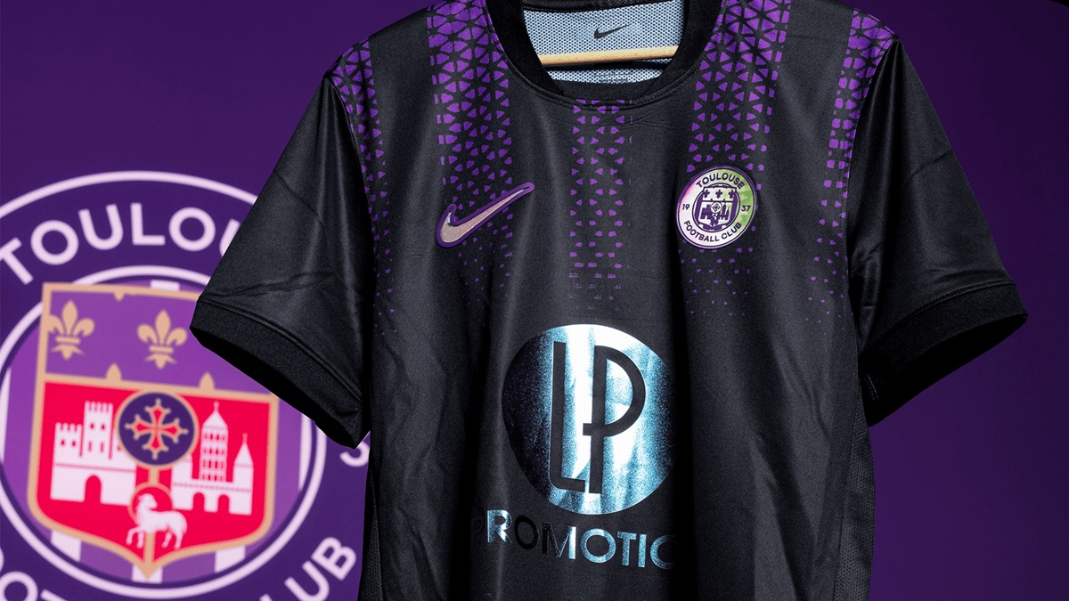 NIKE Toulouse FC ユニフォーム ( 2025/2026) Nova terceira camisa do Toulouse FC 2025-2026 Nike » Mantos do Futebol