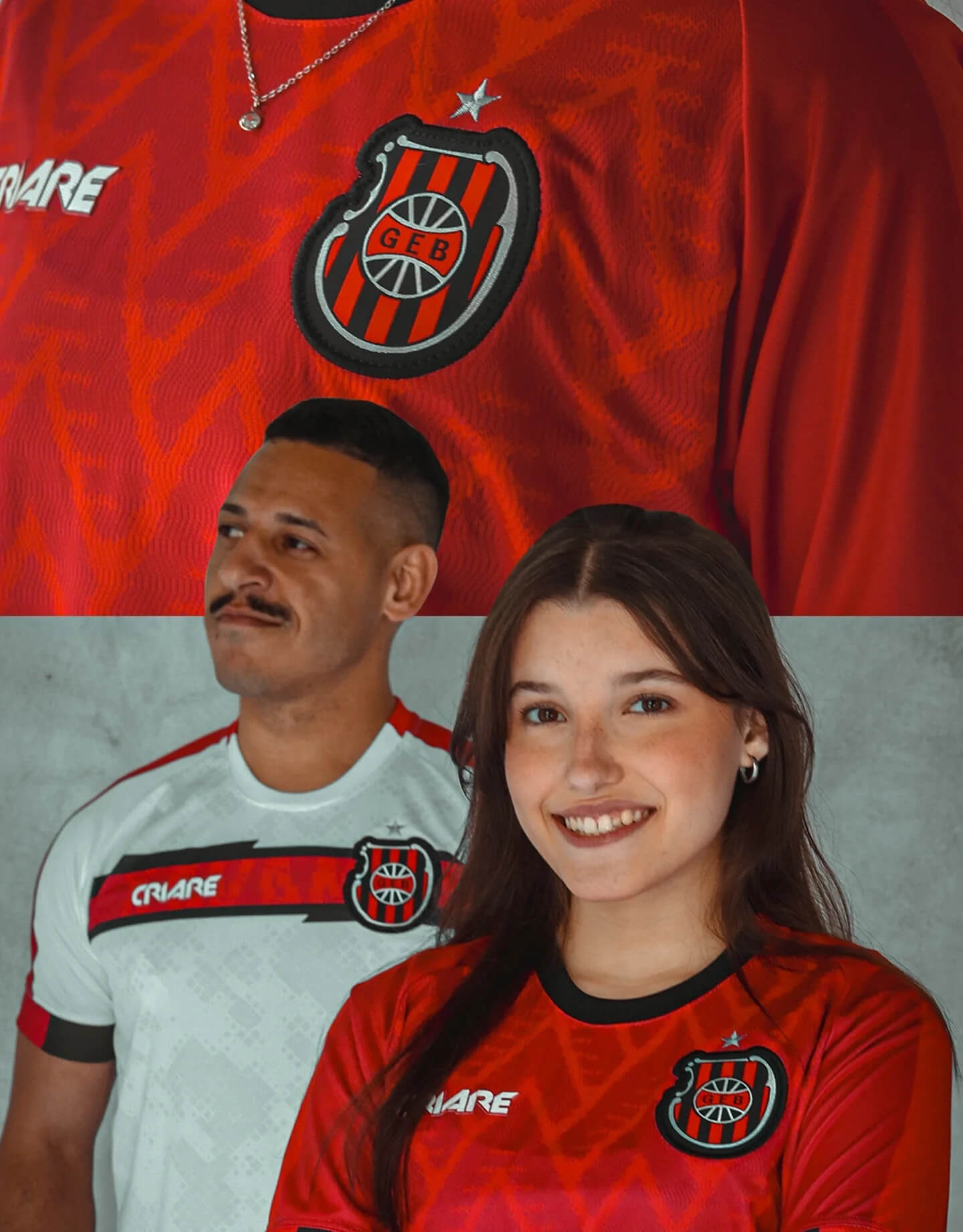 Camisas do Brasil de Pelotas 2026 são lançadas pela Criare Sports