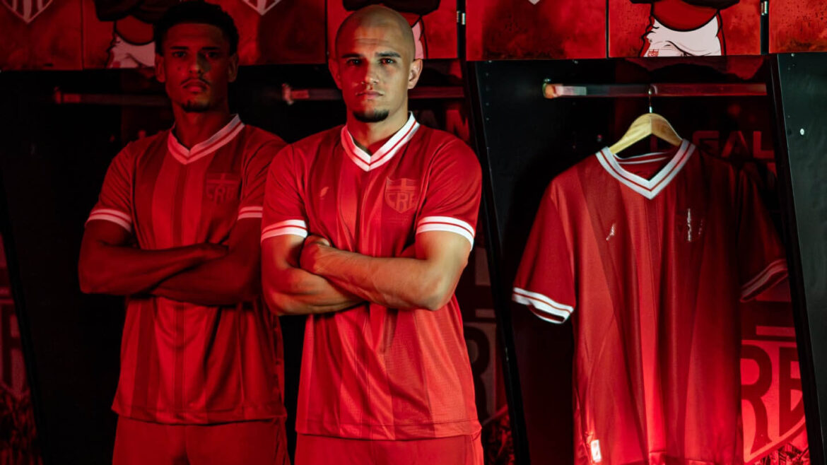 Camisa do CRB Sangue Alvirrubro 2026 Regatas