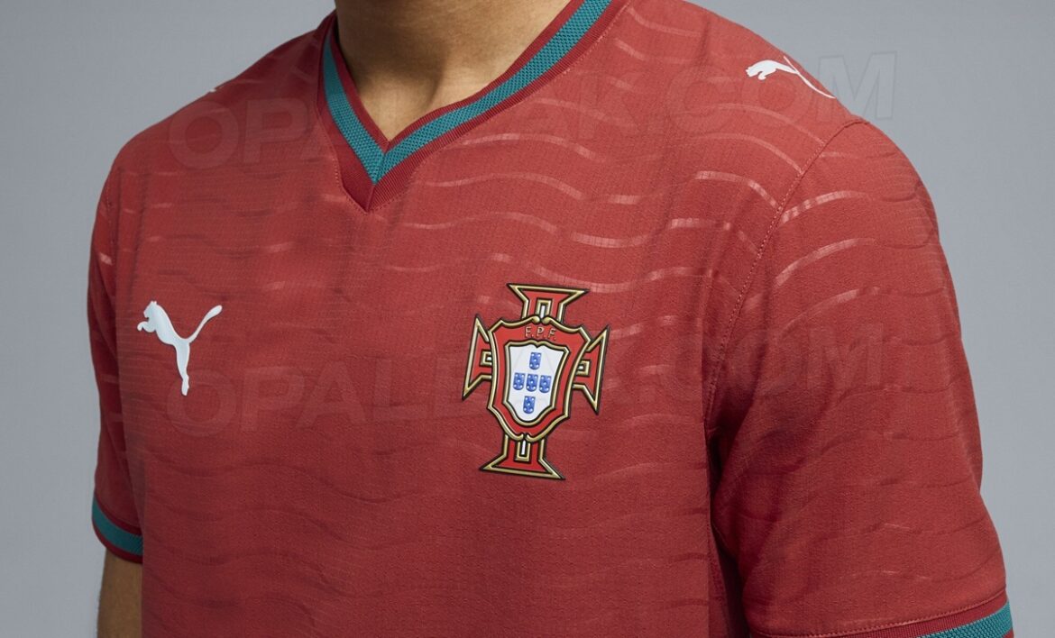 Camisa titular de Portugal para a Copa 2026 vaza