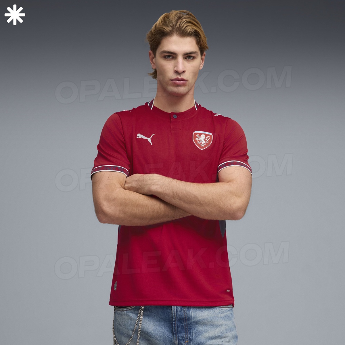 Camisa titular da Tchéquia para 2026-2027 vaza