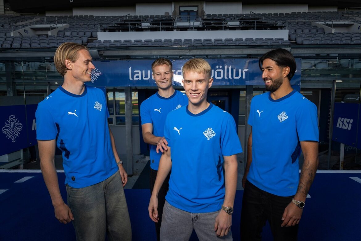 Camisa titular da Islândia para 2026-2027 é lançada pela PUMA