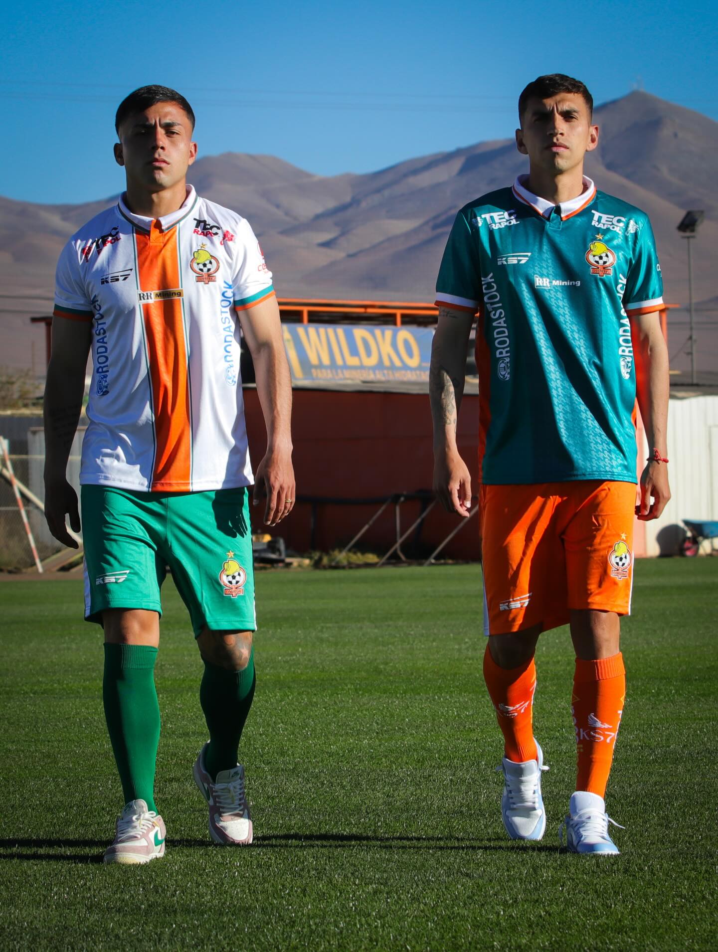 CD Cobresal lança novas camisas 2026 da KS7