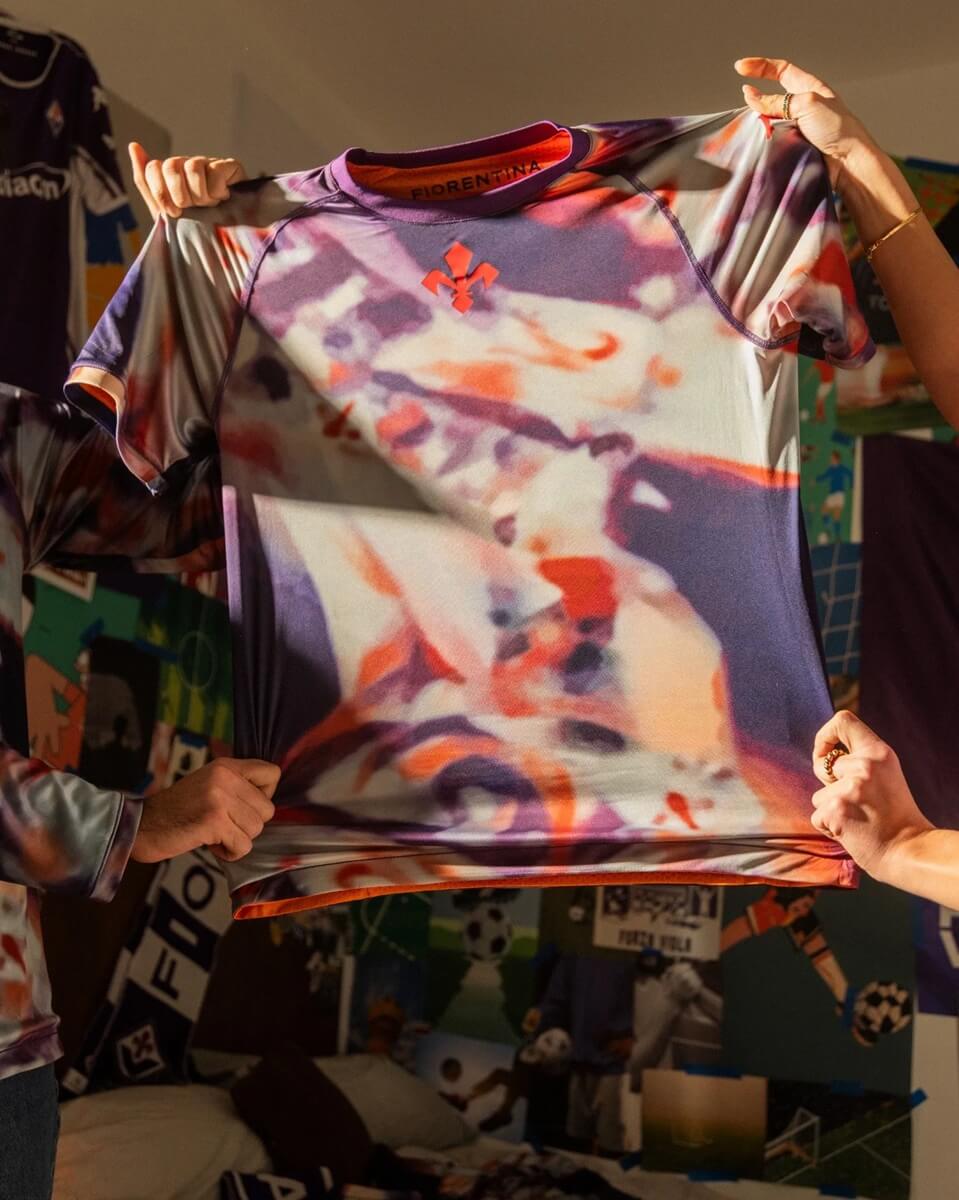 Nova terceira camisa da Fiorentina 2025-2026 Kappa