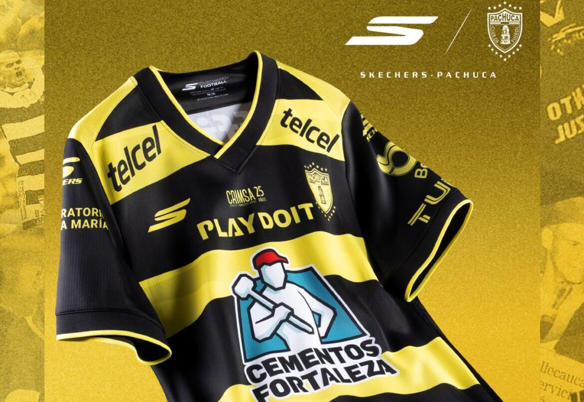Terceira camisa do Pachuca 2025-2026 homenageia ídolo Miguel Calero