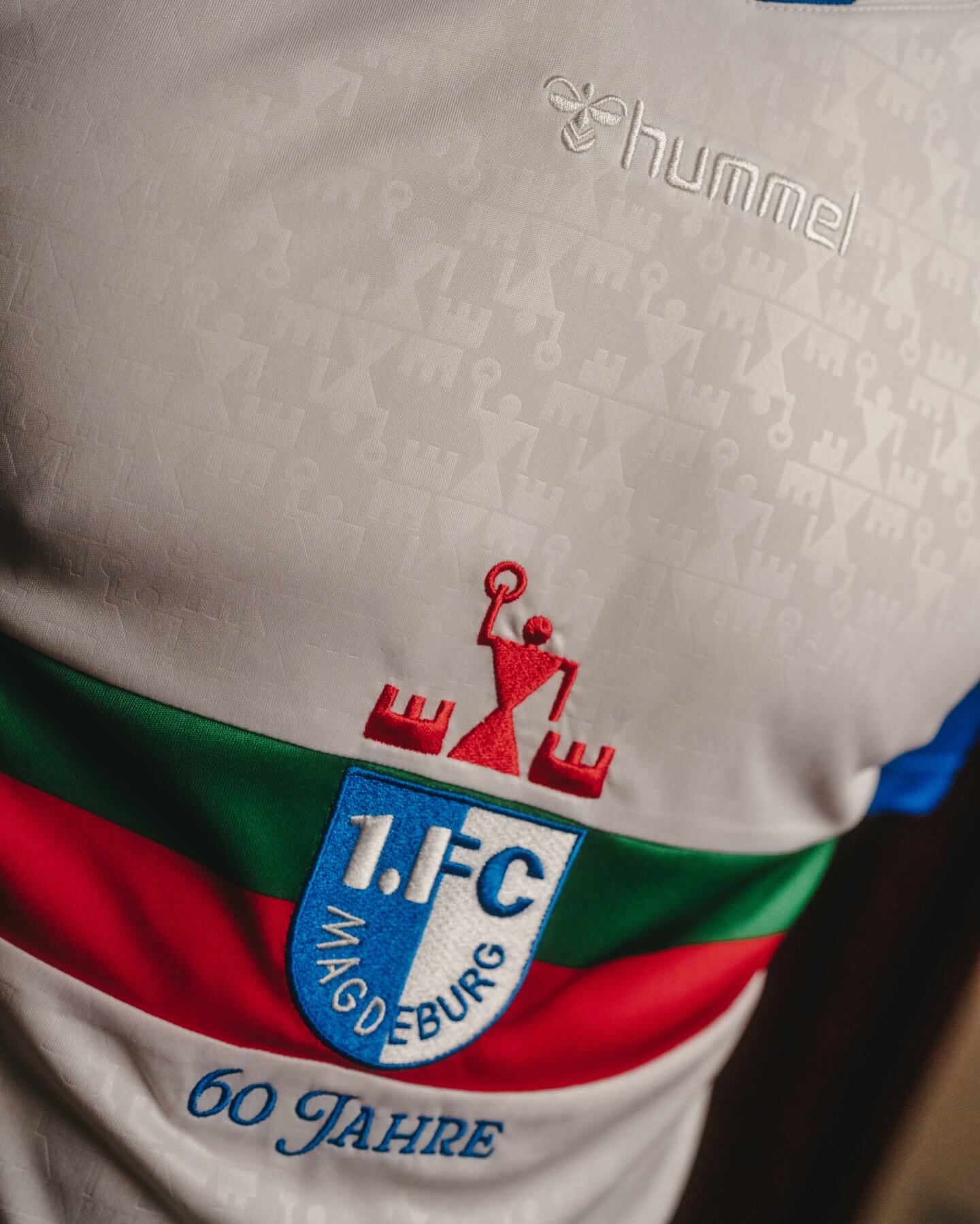 Camisa dos 60 anos do Magdeburg 2025 Hummel
