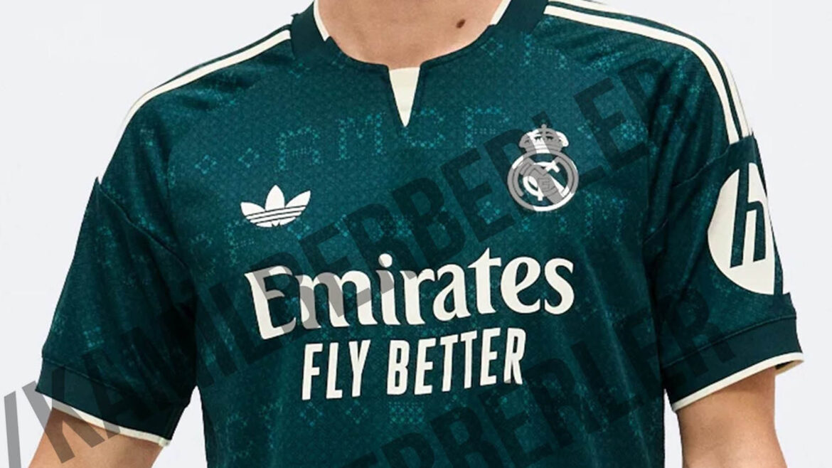 Camisa reserva do Real Madrid 2026-2027 adidas