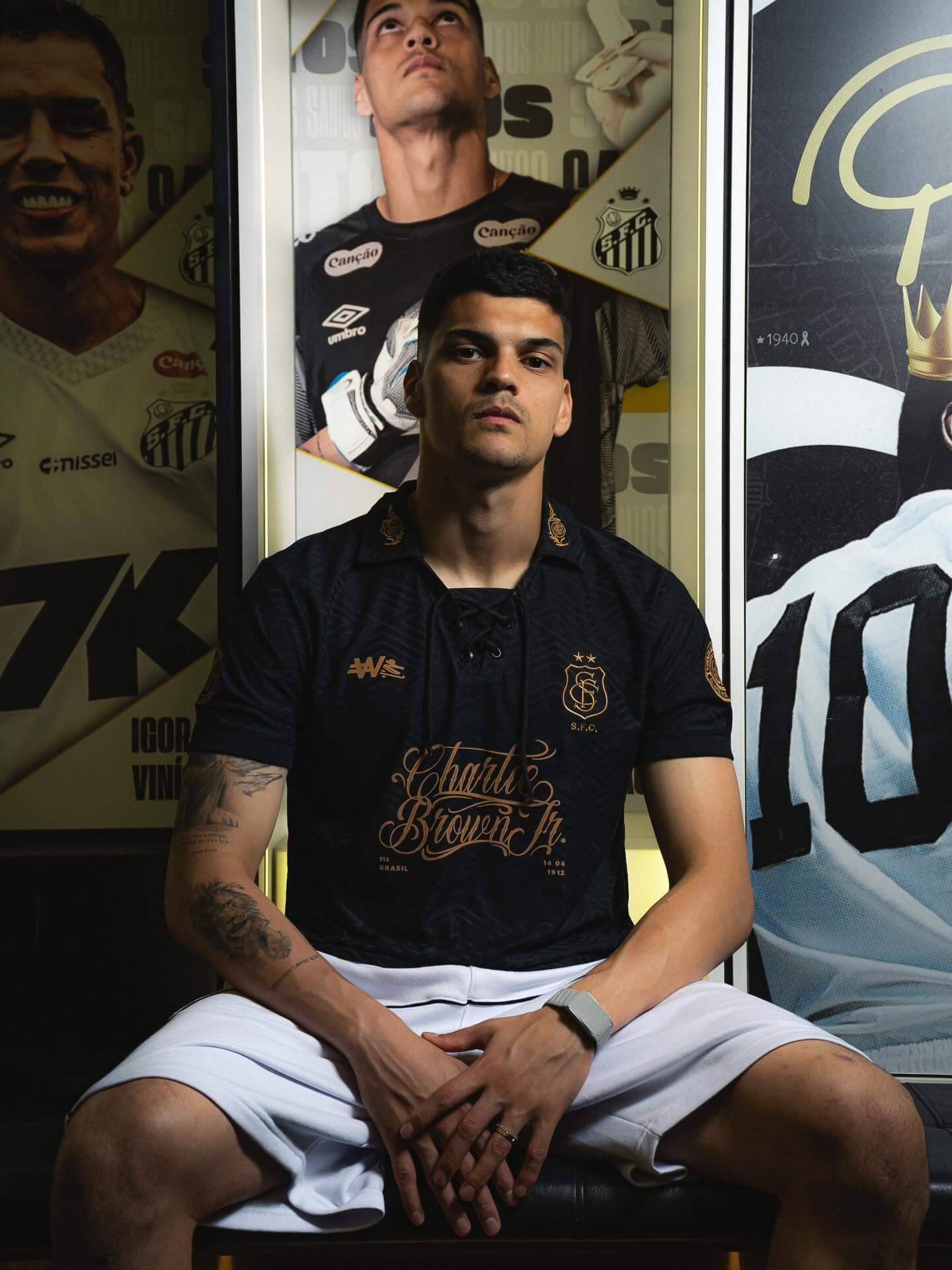 Coleção Santos x Wanted x Charlie Brown Jr