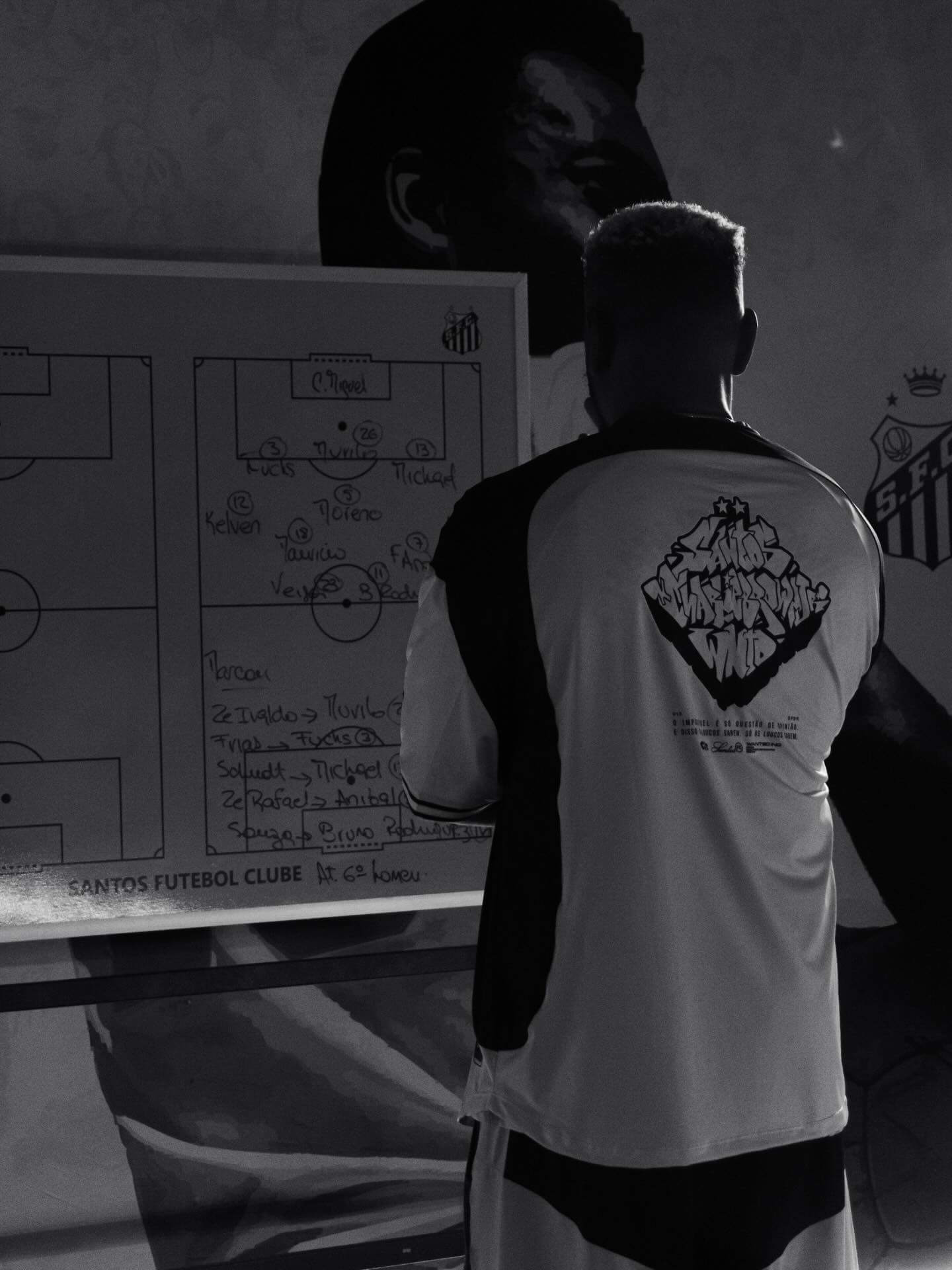 Coleção Santos x Wanted x Charlie Brown Jr