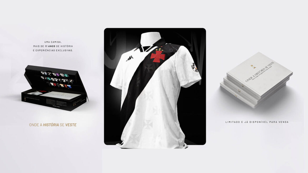 Vasco e Kappa lançam kit especial que celebra parceria histórica desde os anos 90