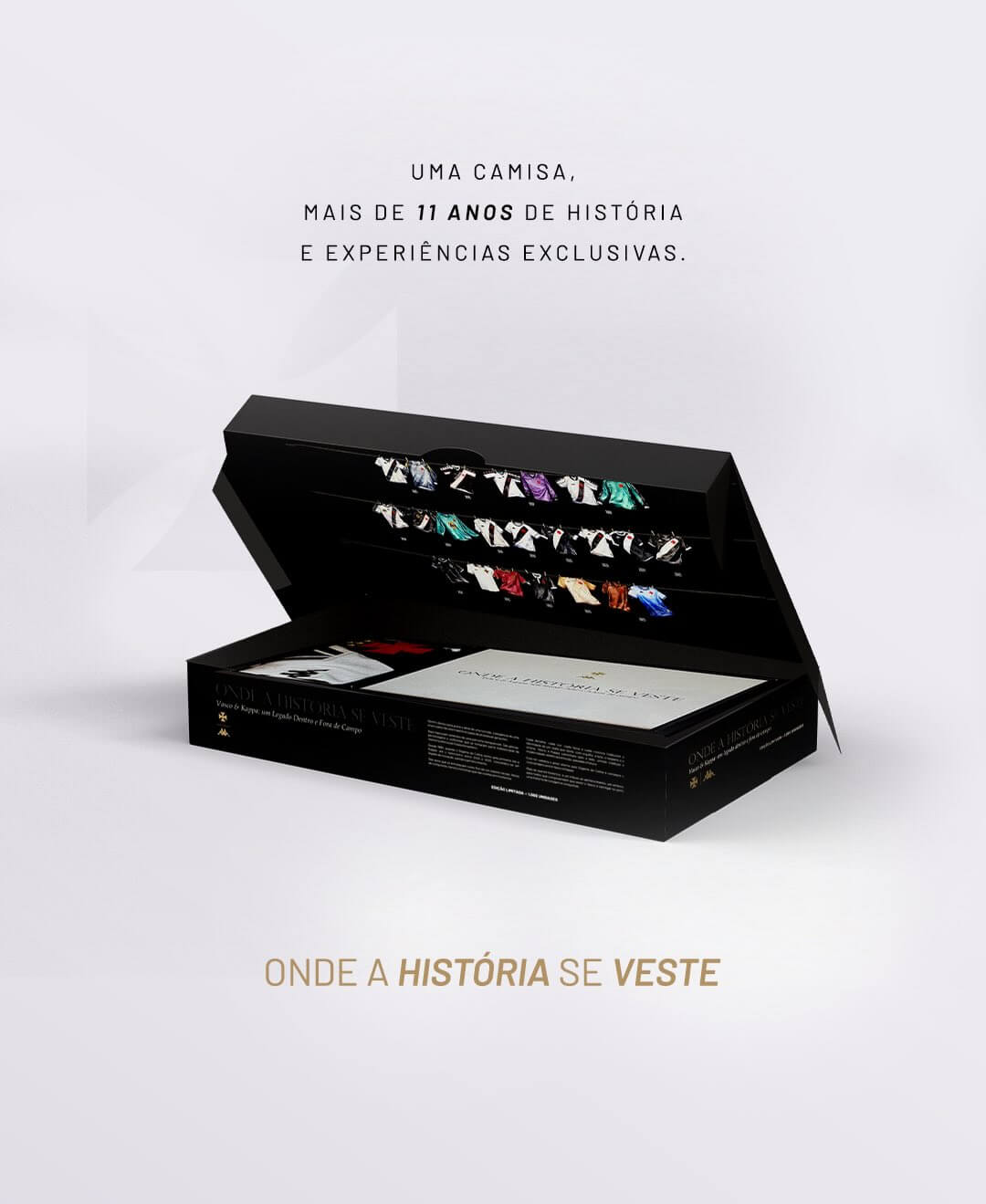 Vasco e Kappa lançam kit especial que celebra parceria histórica desde os anos 90