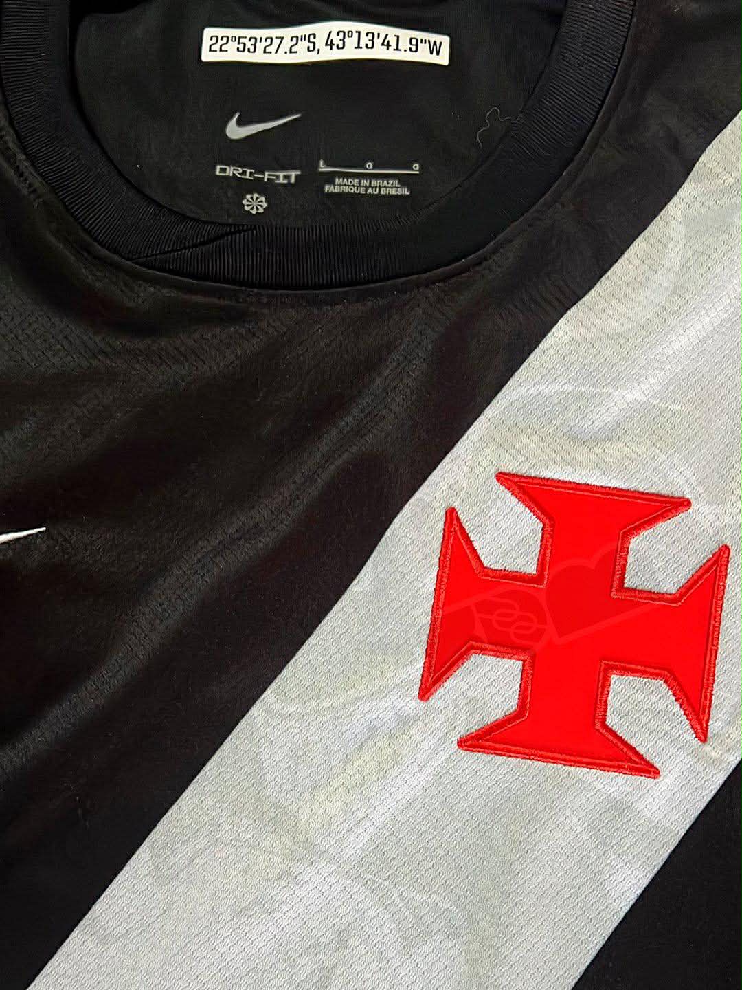 Camisa preta do Vasco da Gama 2026 Nike