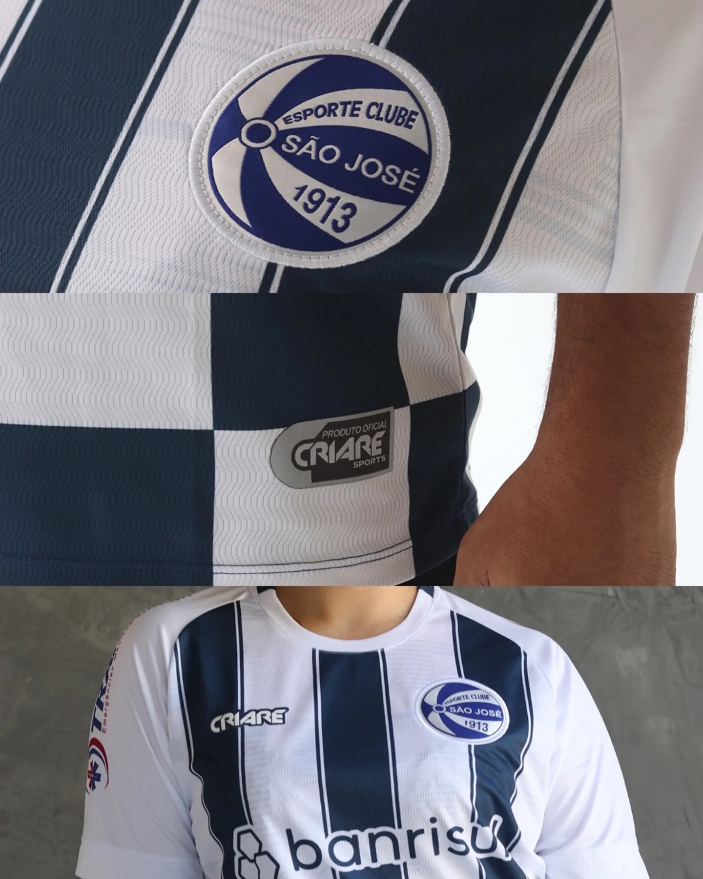 Camisas do São José-RS 2026 criare sports