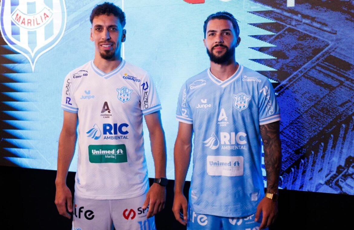 Camisas do Marília AC 2026 são lançadas pela Junpe
