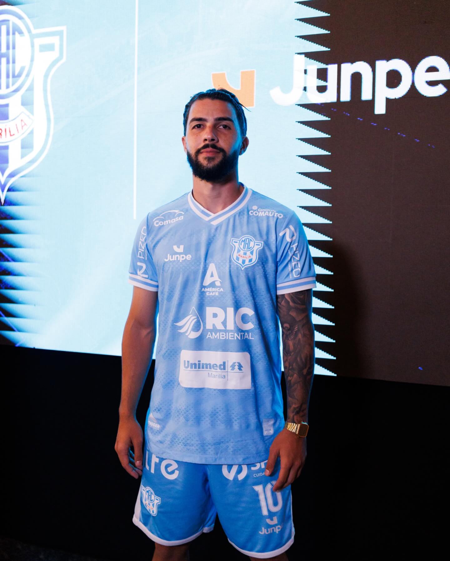 Camisas do Marília AC 2026 são lançadas pela Junpe