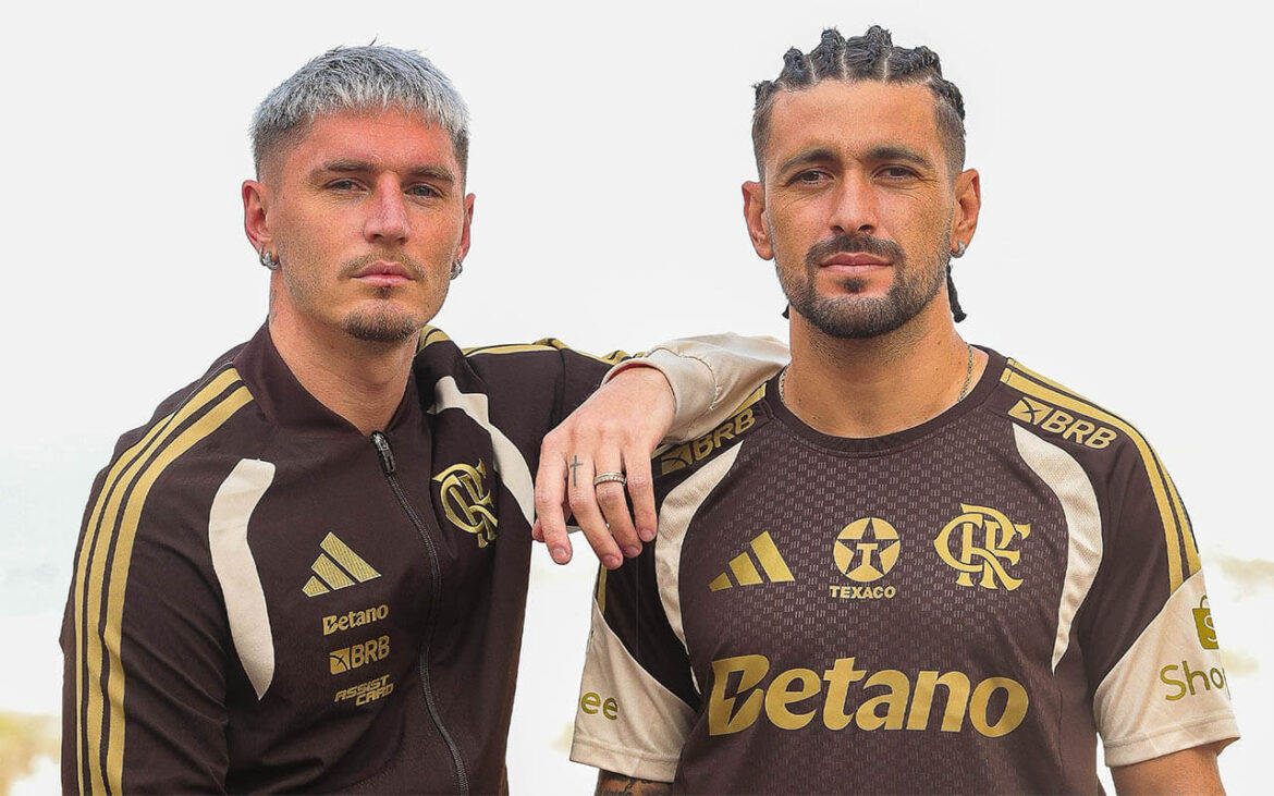 Camisa de treino do Flamengo 2026 adidas