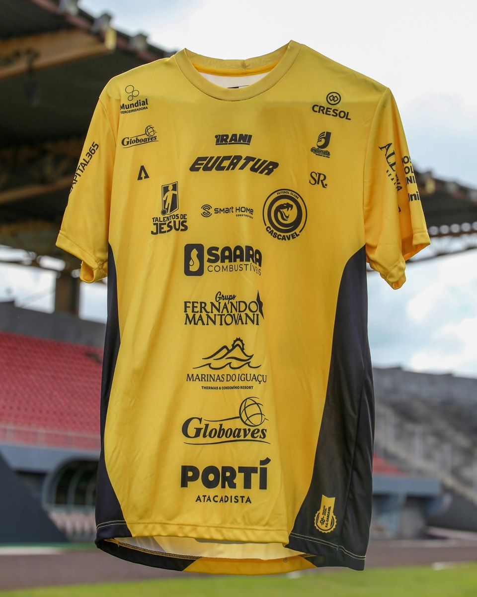Camisas do FC Cascavel 2026 são reveladas pela Guimatex