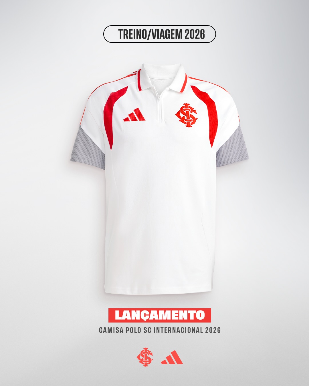 Internacional revela nova linha de treino da adidas para 2026