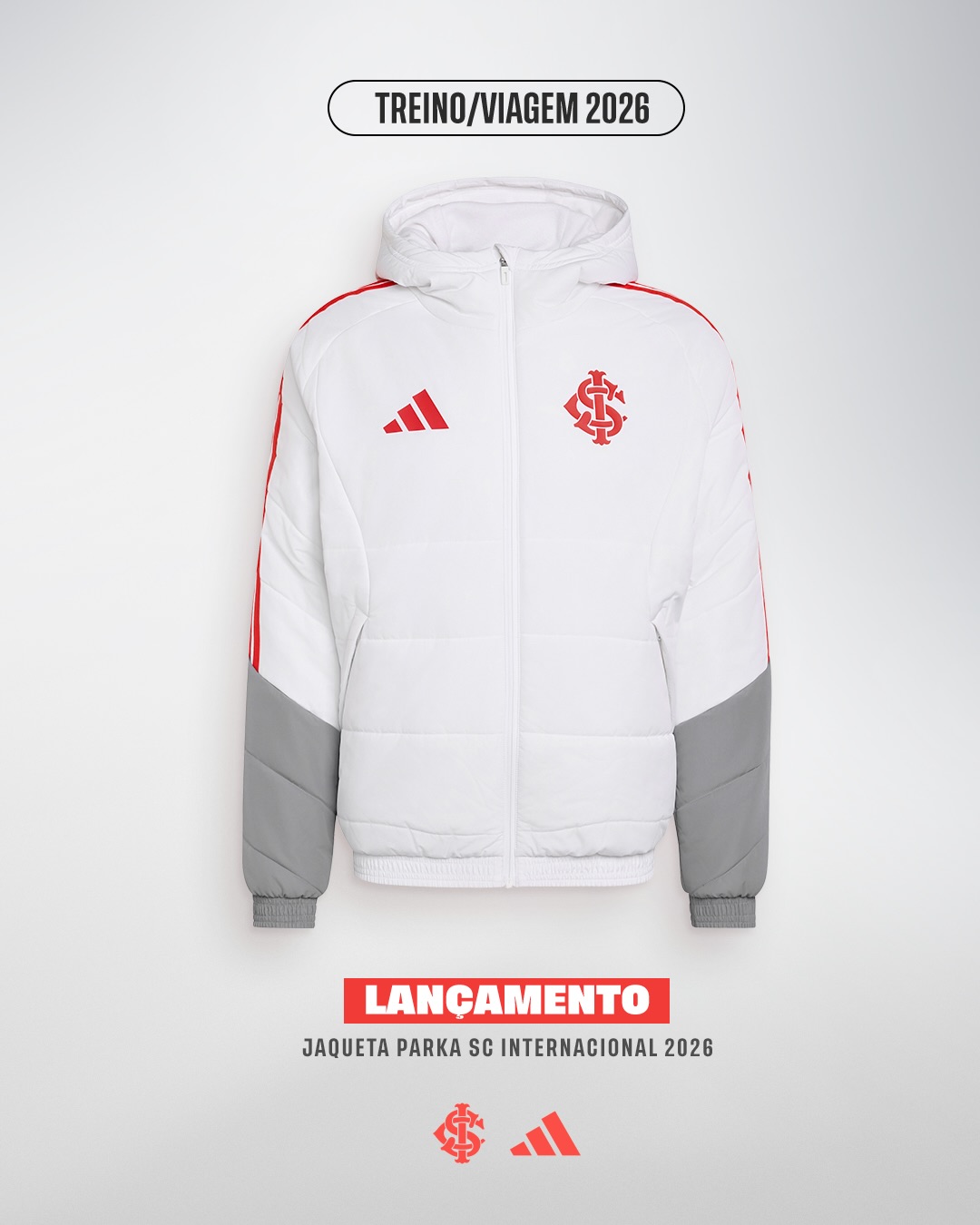 Internacional revela nova linha de treino da adidas para 2026