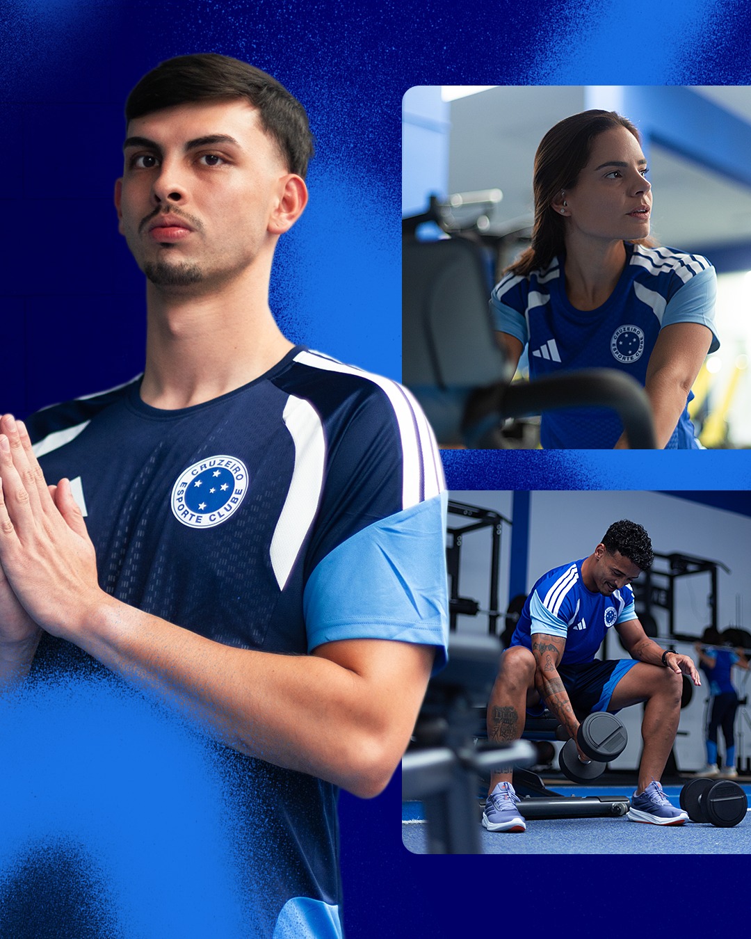 Cruzeiro revela nova linha de treino da adidas para 2026