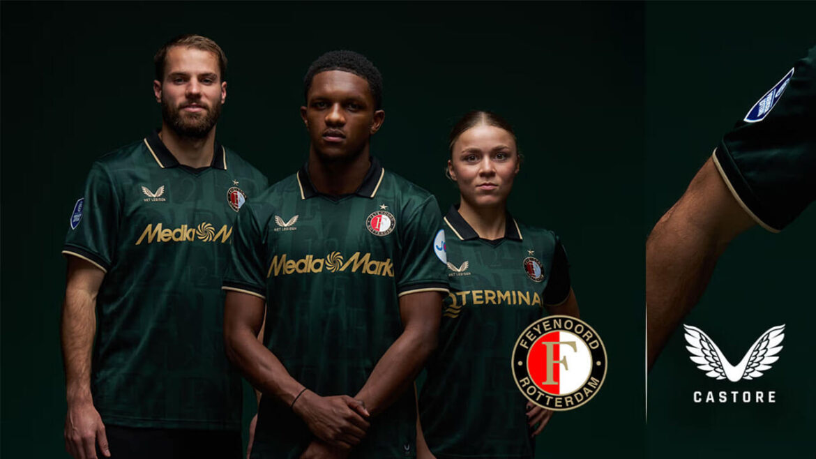 Feyenoord e Castore lançam a ‘Décima Segunda Camisa’ da temporada 2025-2026