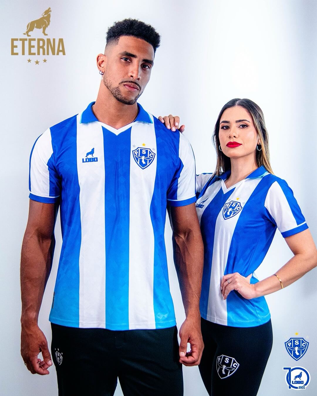 Camisa titular do Paysandu 2026 Lobo Eterna