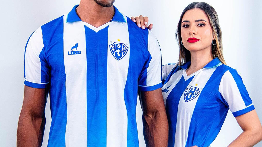 Camisa titular do Paysandu 2026 Lobo Eterna