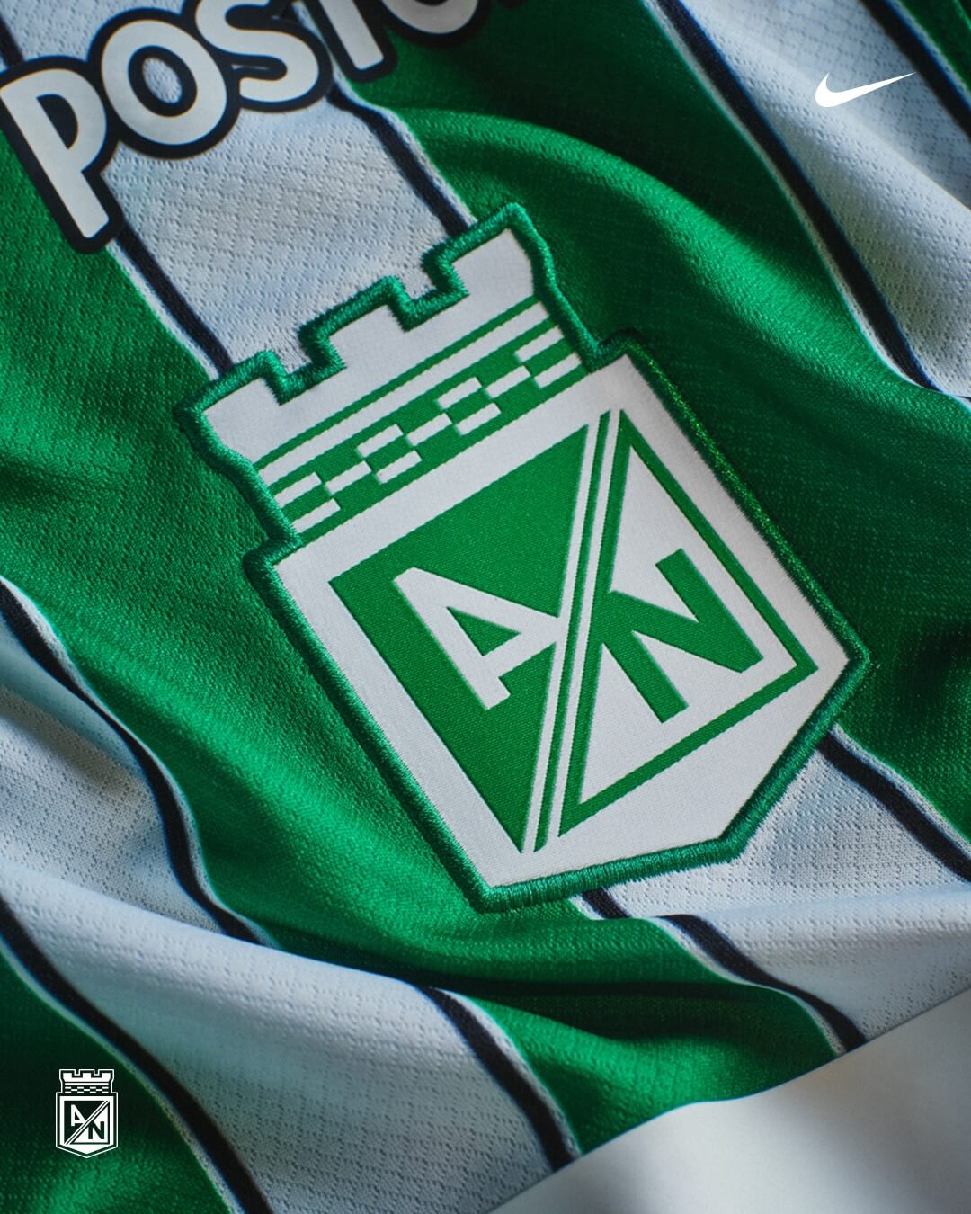 Camisa titular do Atlético Nacional 2026 Nike