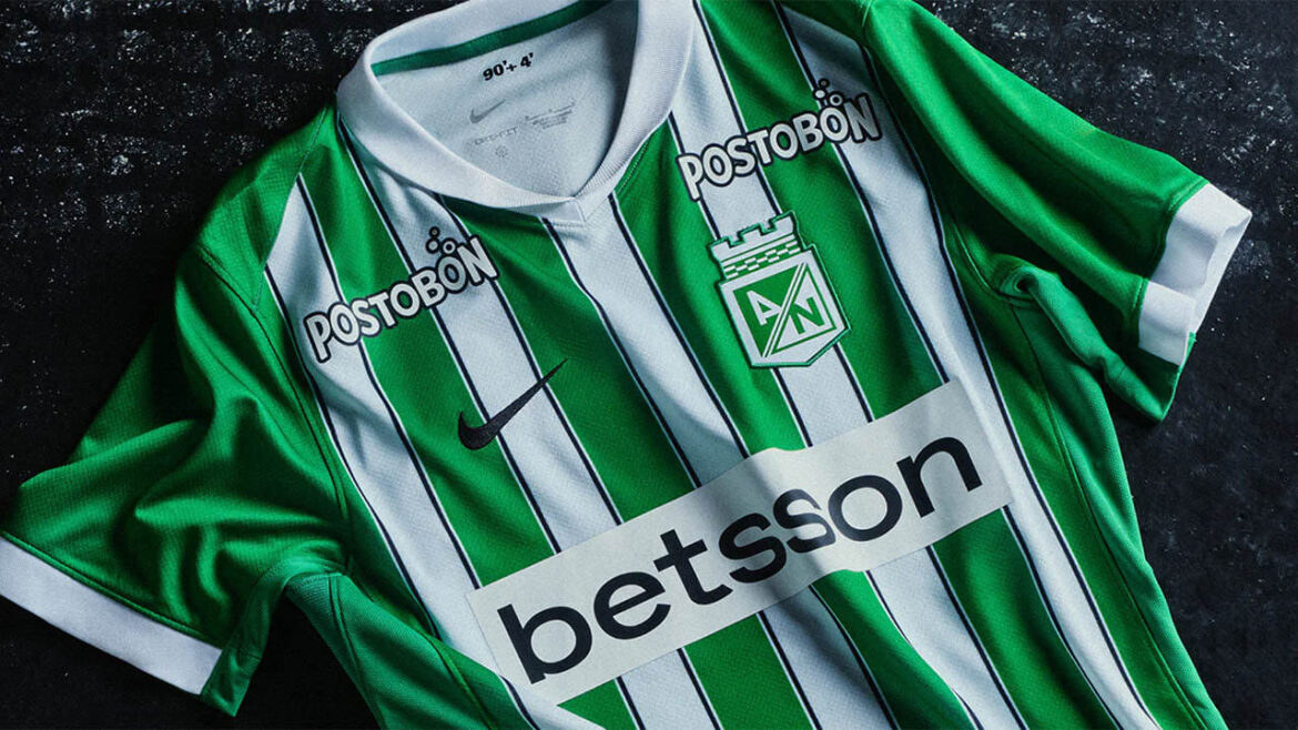 Camisa titular do Atlético Nacional 2026 Nike