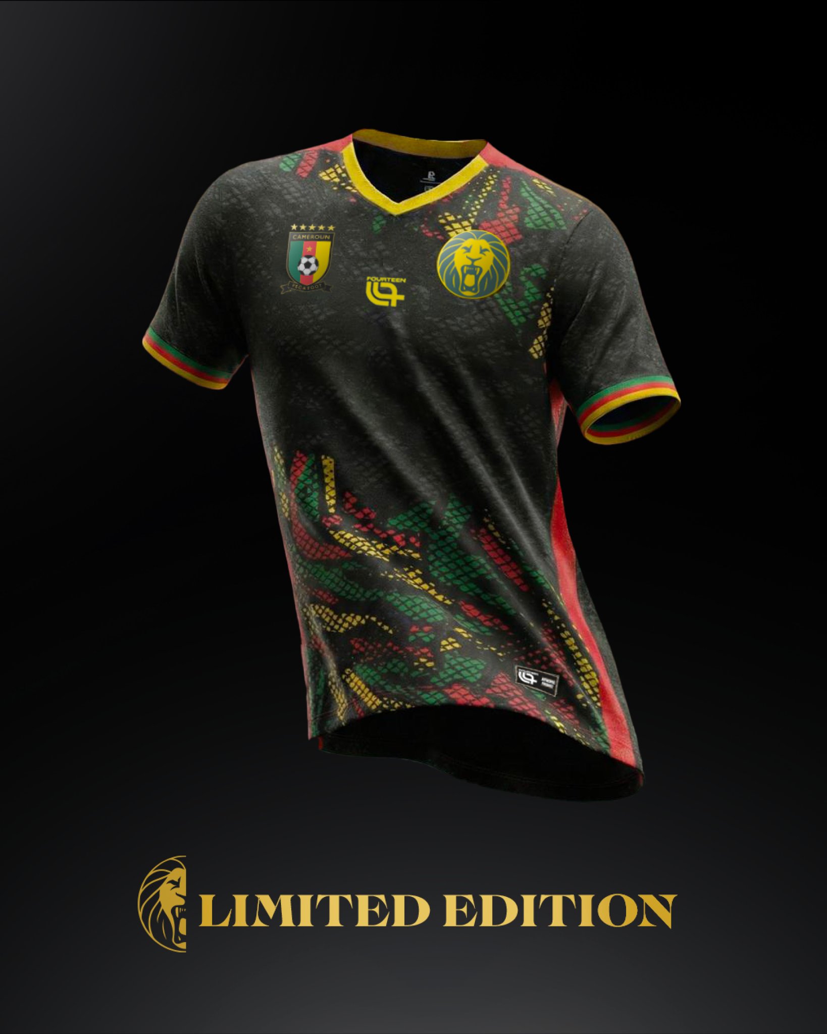 Camarões lança camisas para a Copa Africana de Nações 2025