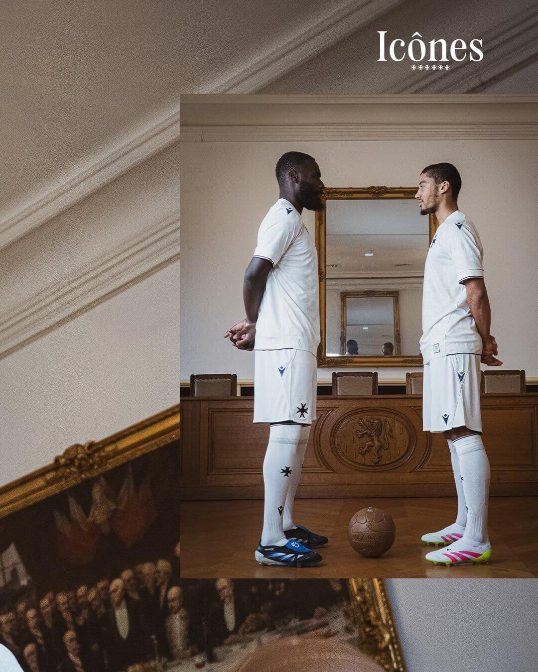 Camisas Auxerre 120 anos Macron