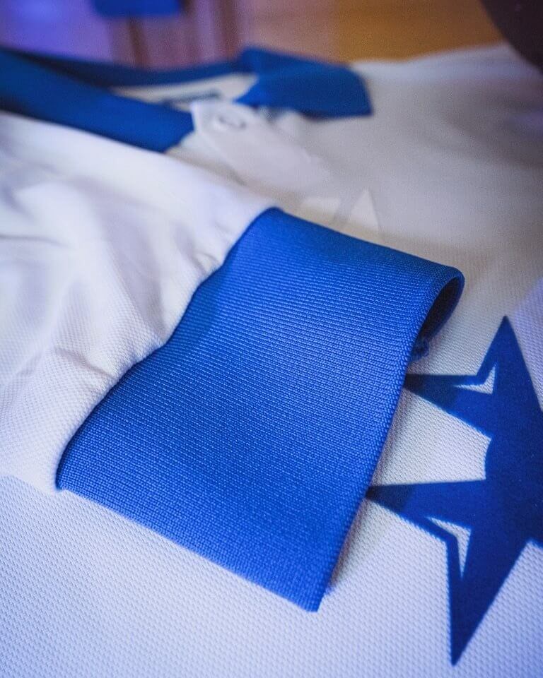 Camisas Auxerre 120 anos Macron