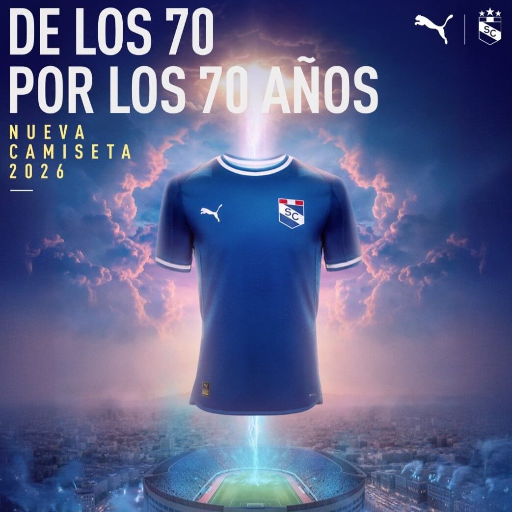 Camisa titular do Sporting Cristal 2026 PUMA