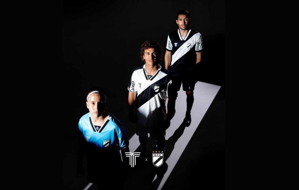 Camisas do Danubio FC 2026 são lançadas pela Tiffosi