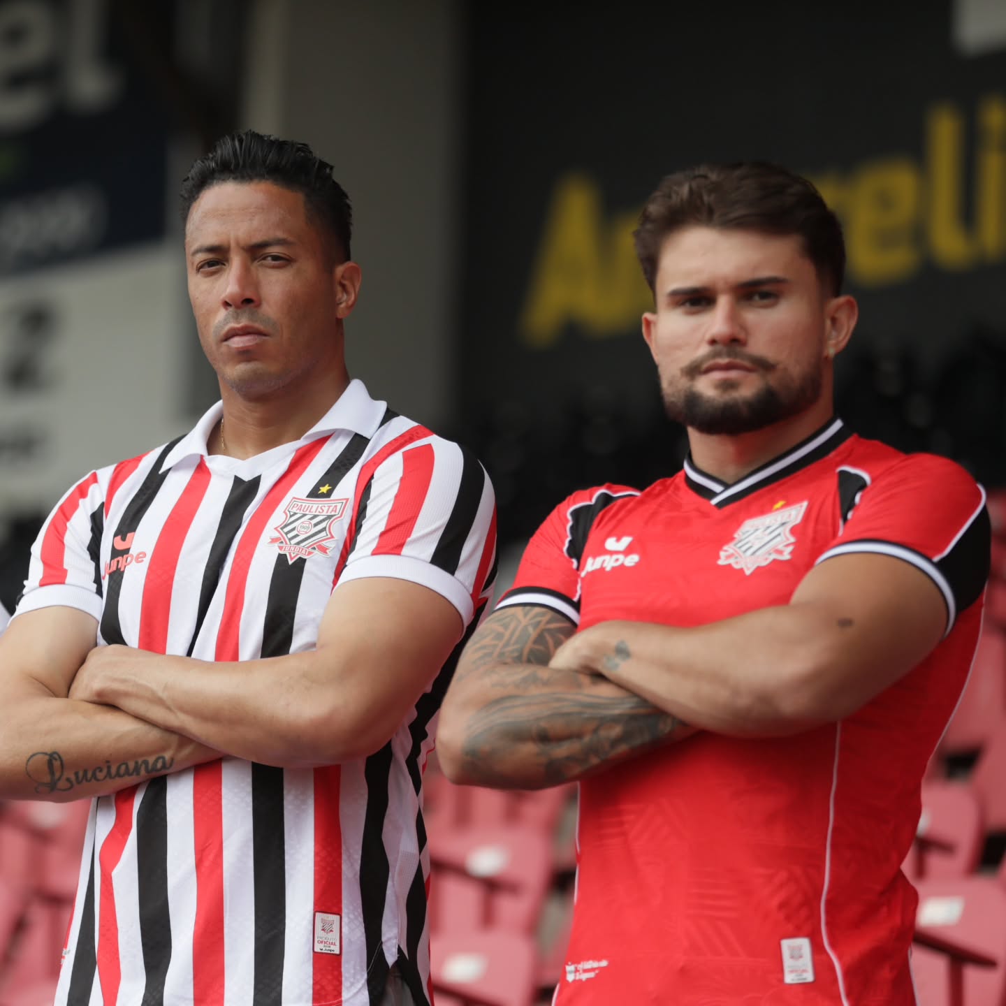 Junpe lança novas camisas do Paulista de Jundiaí para 2026