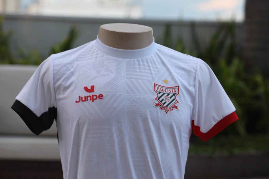 Junpe lança novas camisas do Paulista de Jundiaí para 2026