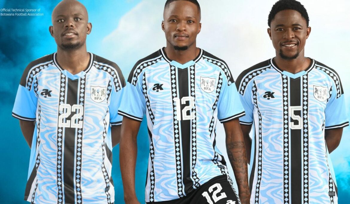 Botswana lança novas camisas para a AFCON 2025