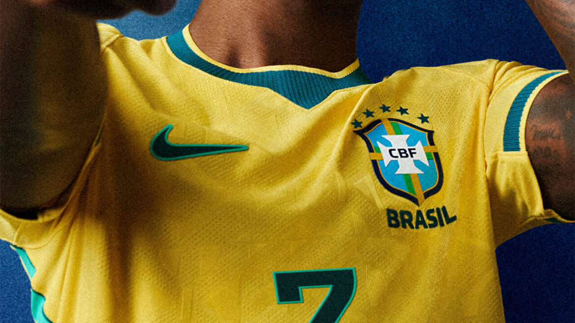 Camisa titular do Brasil Copa 2026 Nike