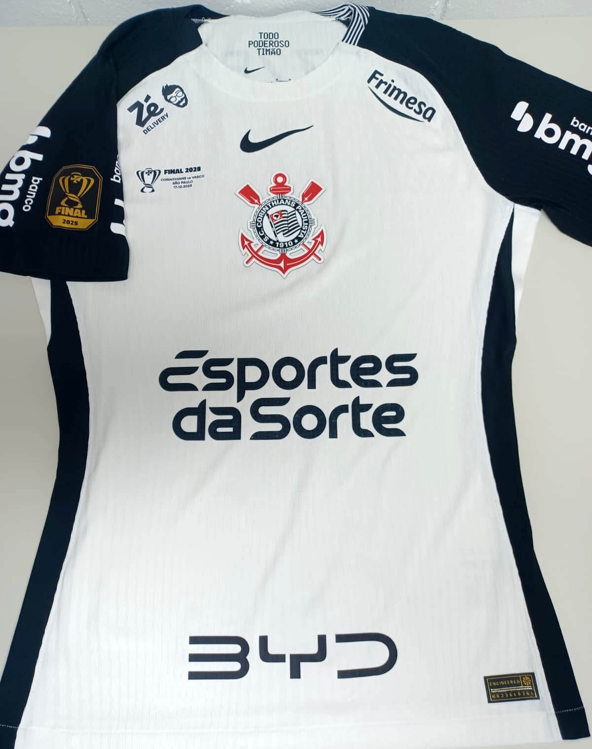 Corinthians BYD Final da Copa do Brasil 2025