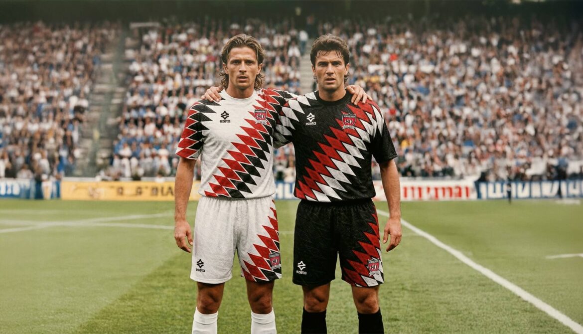 Camisas 80 anos do Sorrento Calcio 2025-2026 Ezeta