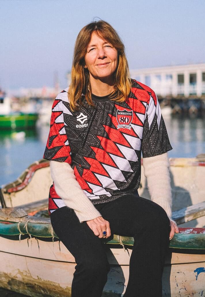 Camisas 80 anos do Sorrento Calcio 2025-2026 Ezeta