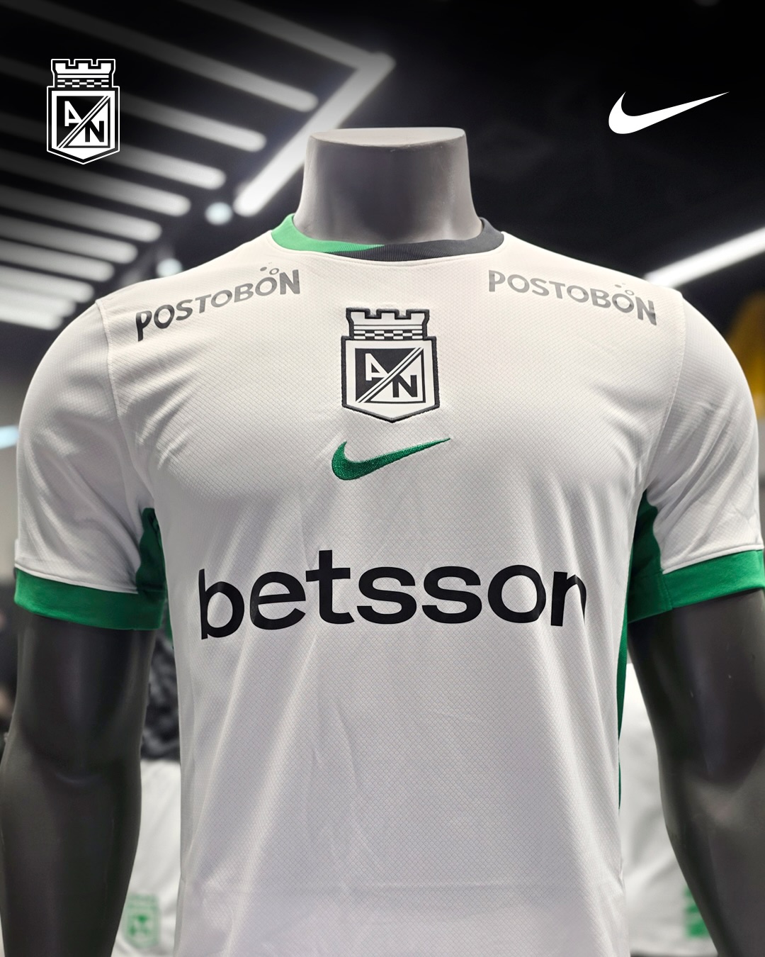 Camisas reservas do atlético nacional 2026 nike
