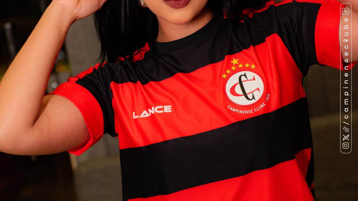 Camisa titular do Campinense Clube 2026 Lance