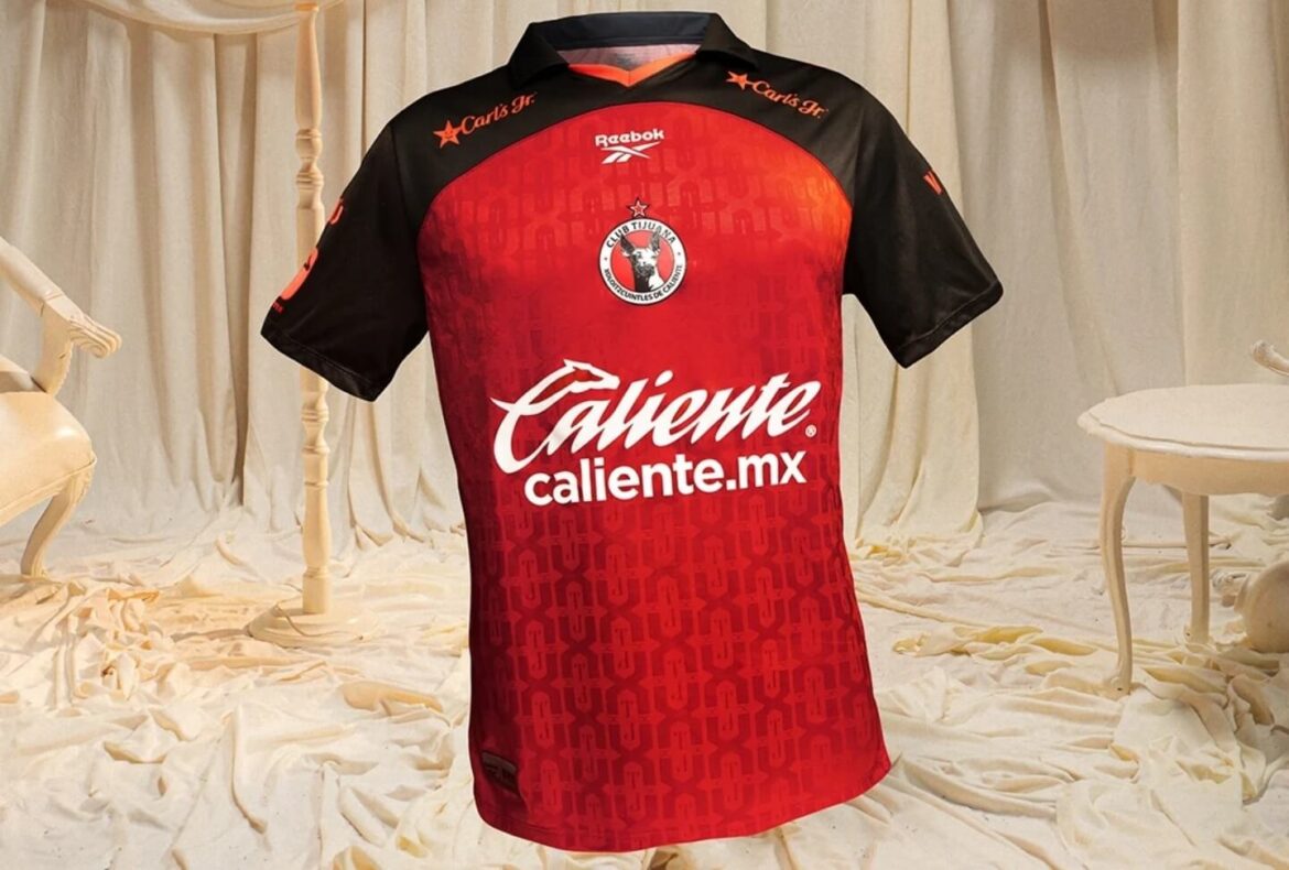 Camisas do Xolos de Tijuana 2026 são lançadas pela Reebok