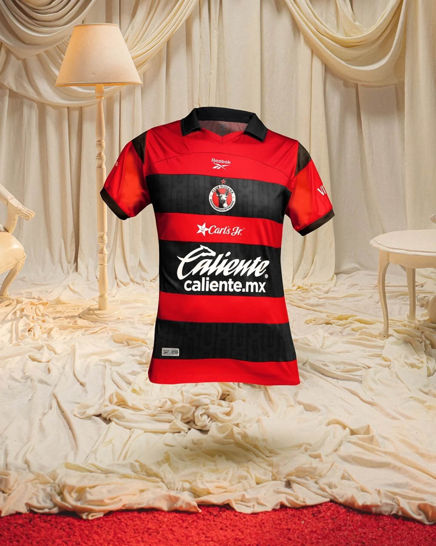 Camisas do Xolos de Tijuana 2026 são lançadas pela Reebok