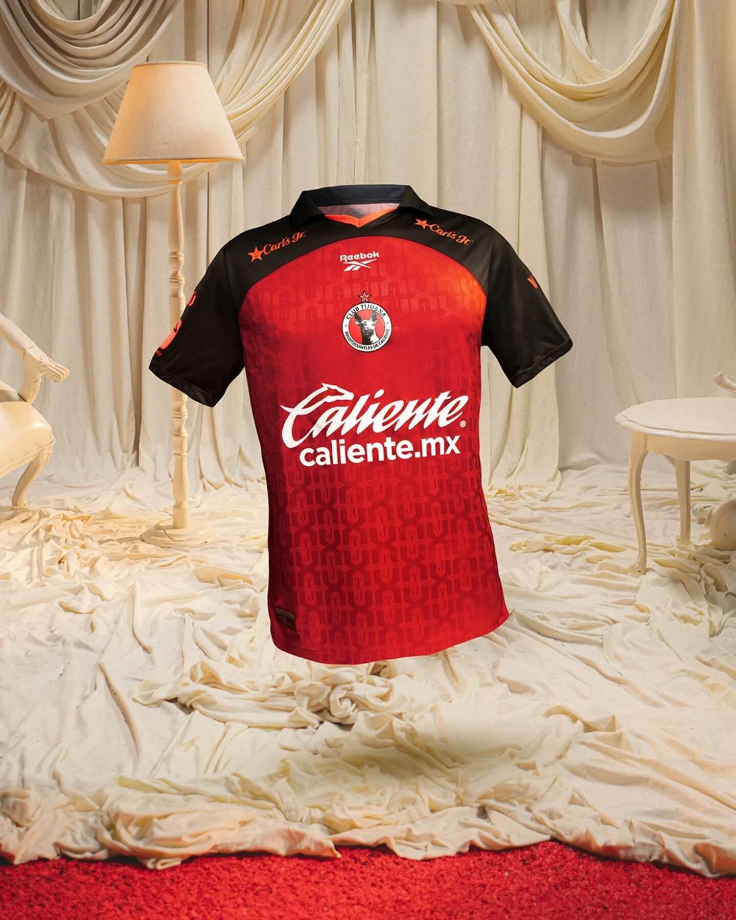 Camisas do Xolos de Tijuana 2026 são lançadas pela Reebok